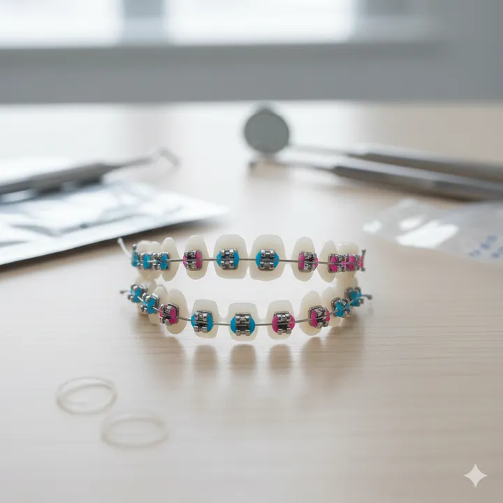 Ortodontická podpora (před, během nebo po léčbě)